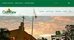 Desktop Screenshot of crestviewbaptist.net